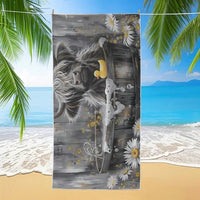HKM-870291 Quick-Drying Microfiber Beach Towel for Comfort and Style