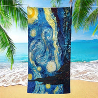 HKM-870291 Quick-Drying Microfiber Beach Towel for Comfort and Style