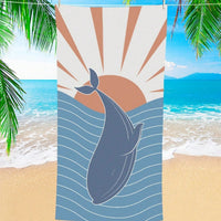 HKM-870291 Quick-Drying Microfiber Beach Towel for Comfort and Style
