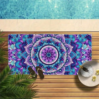 HKM-870291 Quick-Drying Microfiber Beach Towel for Comfort and Style