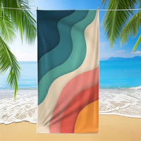 HKM-870291 Quick-Drying Microfiber Beach Towel for Comfort and Style