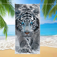 HKM-870291 Quick-Drying Microfiber Beach Towel for Comfort and Style