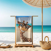 HKM-870291 Quick-Drying Microfiber Beach Towel for Comfort and Style