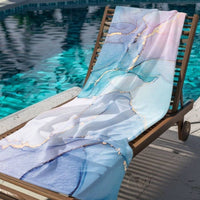 HKM-870291 Quick-Drying Microfiber Beach Towel for Comfort and Style