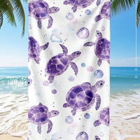 HKM-870291 Quick-Drying Microfiber Beach Towel for Comfort and Style