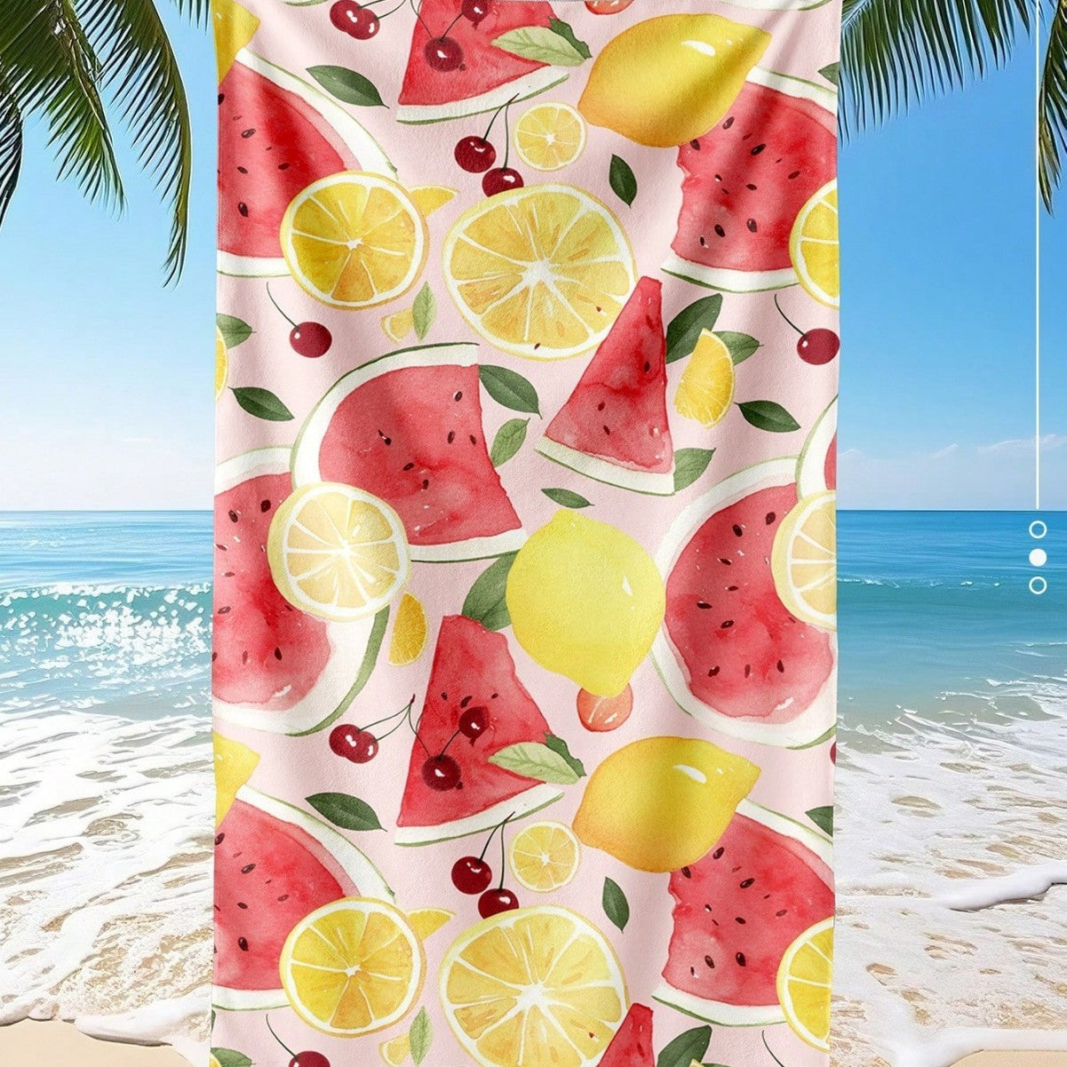 KTX-870291 Quick-Drying Microfiber Beach Towel for Comfort and Style