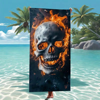 HKM-870291 Quick-Drying Microfiber Beach Towel for Comfort and Style