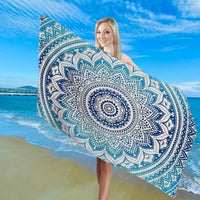 HKM-870291 Quick-Drying Microfiber Beach Towel for Comfort and Style