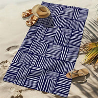 HKM-870291 Quick-Drying Microfiber Beach Towel for Comfort and Style
