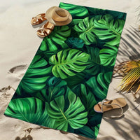 HKM-870291 Quick-Drying Microfiber Beach Towel for Comfort and Style