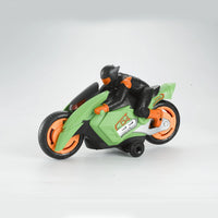 HKM-870291 Remote Control 360° Stunt Electric Motorcycle Toy with Light and Music for Ages 5 and Up