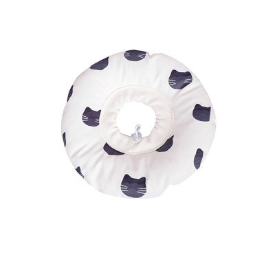 HKM-870483 Anti-bite Shame Circle Headgear Sterilization Anti-licking And Biting Cat Toy