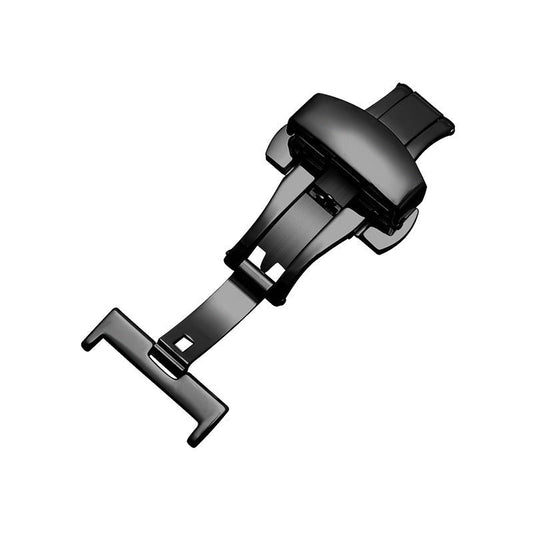 HKM-870547 Double Press Butterfly Buckle Fine Steel Watchband Fastener
