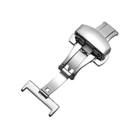 HKM-870547 Double Press Butterfly Buckle Fine Steel Watchband Fastener