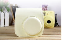 HKM-870611 Compact Leather Shoulder Bag for Small Cameras and Accessories