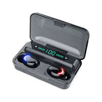 HKM-870739 Wireless Bluetooth In-Ear Headset with LCD Display and Touch Controls - 5.1 Chip Technology, Multiple Colors Available