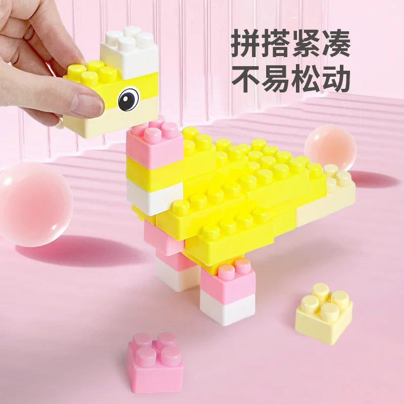 KTX-870867 Creative Educational Plastic Building Blocks Set for Toddlers and Children, Ages 2 to 14