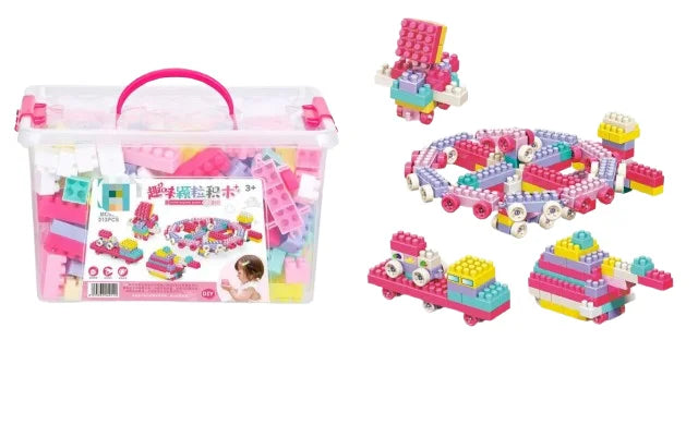 KTX-870867 Creative Educational Plastic Building Blocks Set for Toddlers and Children, Ages 2 to 14