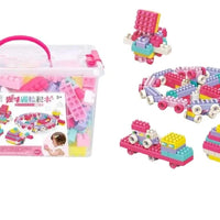 HKM-870867 Creative Educational Plastic Building Blocks Set for Toddlers and Children, Ages 2 to 14