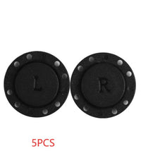 HKM-870867 Hand-Sewn Magnetic Button Clasp for Clothing and Footwear - Black & White, 34L/40L Sizes Available