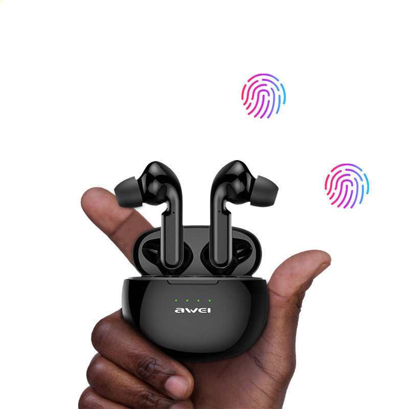 HKM-870931 Wireless Waterproof In-Ear Headphones with Bluetooth 5.0, Call Function & Dual Stereo Support