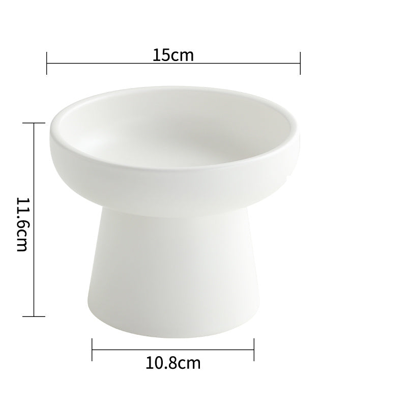 HKM-871059 Ceramic Cat Bowl - Nordic Style Ice Cream Goblet in Various Colors