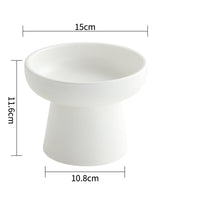 HKM-871059 Ceramic Cat Bowl - Nordic Style Ice Cream Goblet in Various Colors