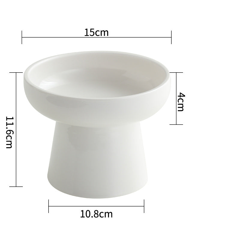 HKM-871059 Ceramic Cat Bowl - Nordic Style Ice Cream Goblet in Various Colors