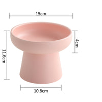 HKM-871059 Ceramic Cat Bowl - Nordic Style Ice Cream Goblet in Various Colors
