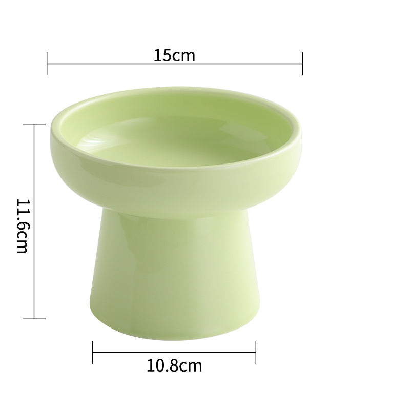 HKM-871059 Ceramic Cat Bowl - Nordic Style Ice Cream Goblet in Various Colors