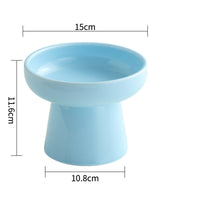 HKM-871059 Ceramic Cat Bowl - Nordic Style Ice Cream Goblet in Various Colors