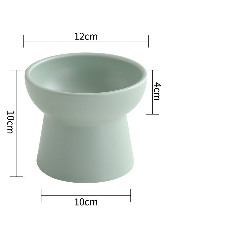 HKM-871059 Ceramic Cat Bowl - Nordic Style Ice Cream Goblet in Various Colors