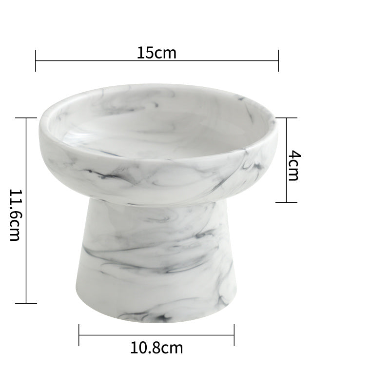 HKM-871059 Ceramic Cat Bowl - Nordic Style Ice Cream Goblet in Various Colors