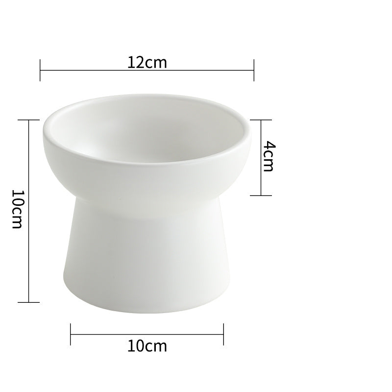 HKM-871059 Ceramic Cat Bowl - Nordic Style Ice Cream Goblet in Various Colors