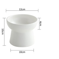 HKM-871059 Ceramic Cat Bowl - Nordic Style Ice Cream Goblet in Various Colors