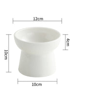 HKM-871059 Ceramic Cat Bowl - Nordic Style Ice Cream Goblet in Various Colors