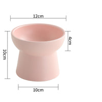 HKM-871059 Ceramic Cat Bowl - Nordic Style Ice Cream Goblet in Various Colors