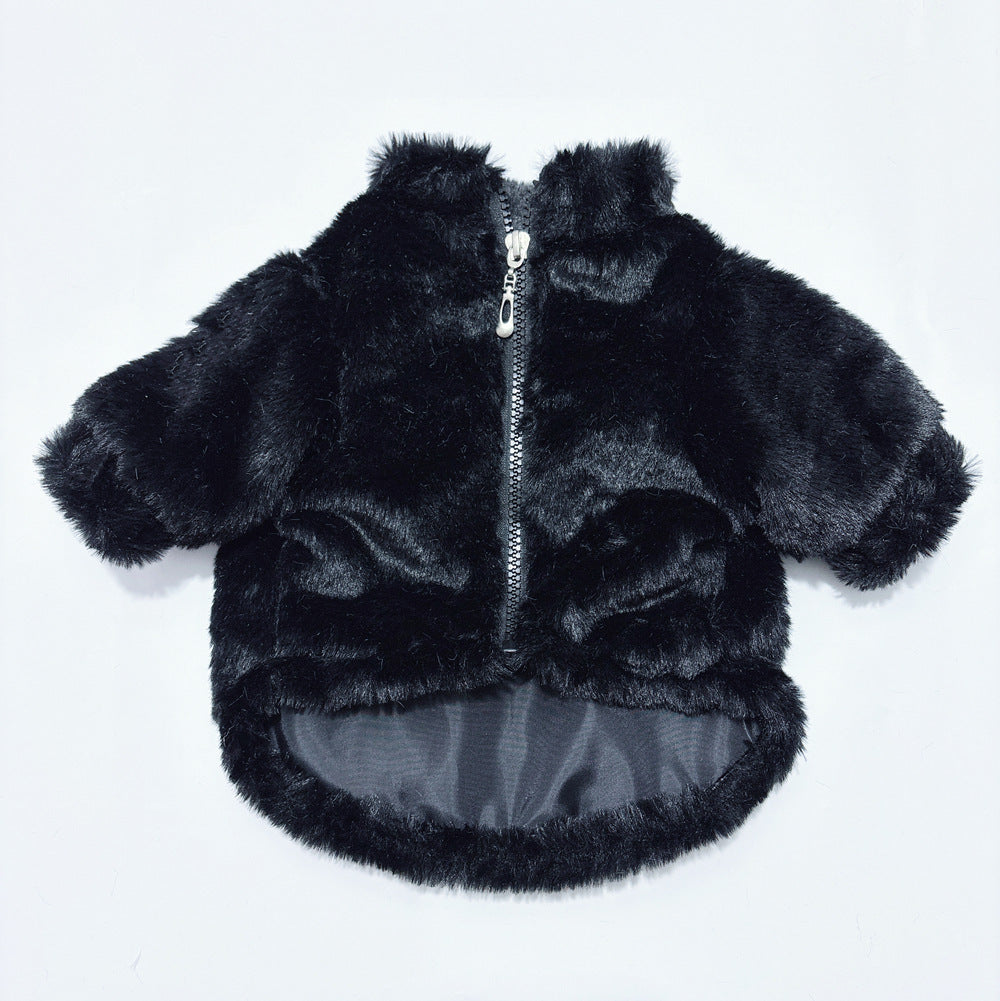HKM-871059 Cotton Padded Camouflage Dog Coat for Autumn and Winter, Waterproof and Cold-Proof Design