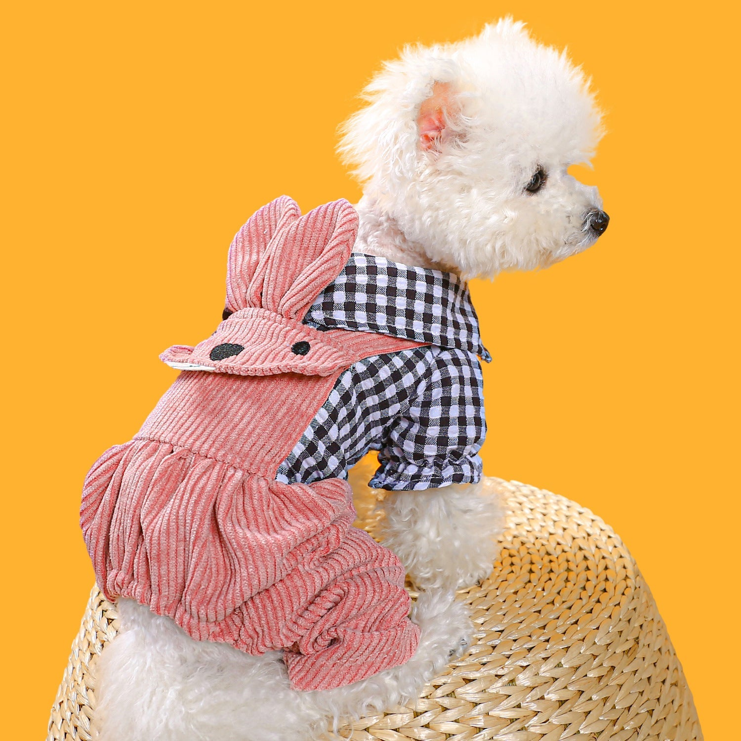HKM-871059 Cotton Padded Camouflage Dog Coat for Autumn and Winter, Waterproof and Cold-Proof Design
