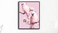 HKM-871123 Diamond Painting - Round Parrot Design, Frameless Resin Art for Living Room or Bedroom Decor, 30x40 cm
