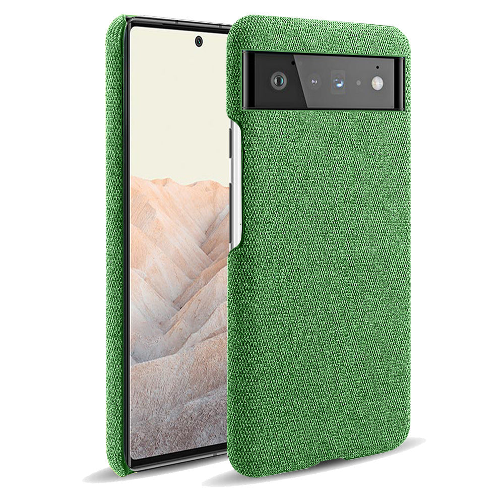 HKM-871123 Stylish Leather and PC Mobile Phone Case with Calf and Crazy Horse Pattern for Google Devices
