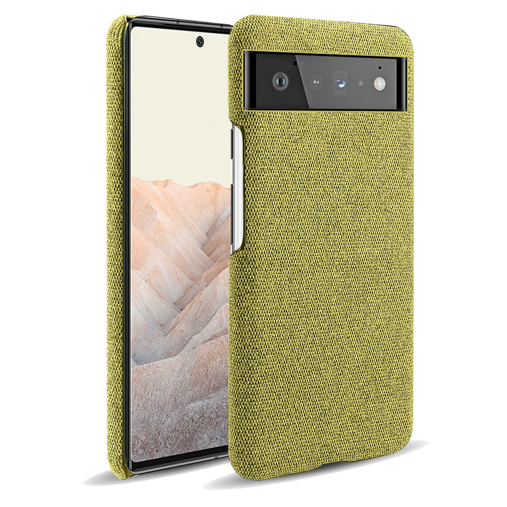 HKM-871123 Stylish Leather and PC Mobile Phone Case with Calf and Crazy Horse Pattern for Google Devices