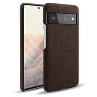 HKM-871123 Stylish Leather and PC Mobile Phone Case with Calf and Crazy Horse Pattern for Google Devices