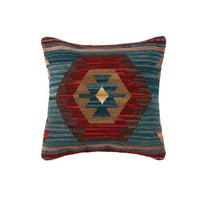 HKM-871315 Hand Woven Hard Wool Hug Pillowcase - Geometric Pattern Cushion Cover, 45x45cm and 60x60cm Options in Multiple Colors
