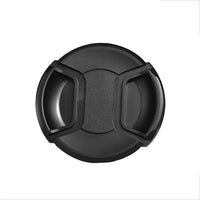 HKM-871379 Lens Cap with Threaded Design and Anti-Lost Cord for Canon Lenses (49mm to 82mm)