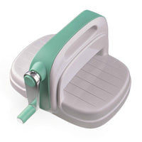 HKM-871379 Manual Knurling Machine with Hand Crank - Portable Embosser and Cutter for Cards, Scrapbooking, and Home Decor