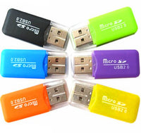 HKM-871571 Mini USB TF Card Reader with 16 GB TF Card and SD Transfer Adapter
