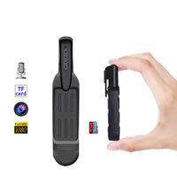 HKM-871699 Mini DV Camera Pen Video Recorder - 1080P, Plastic, Single Camera with Memory Card Compatibility