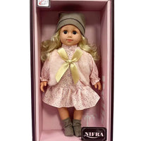 HKM-871827 Cute 16-Inch Soft Baby Doll for Girls - Mini Toy for Ages 2 to 7