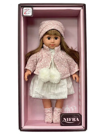 HKM-871827 Cute 16-Inch Soft Baby Doll for Girls - Mini Toy for Ages 2 to 7
